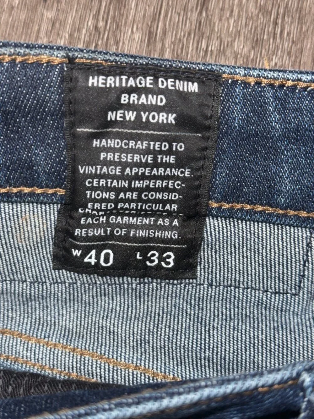Cult of Individuality Rocker Slim Distressed Jeans Mens 40x33
